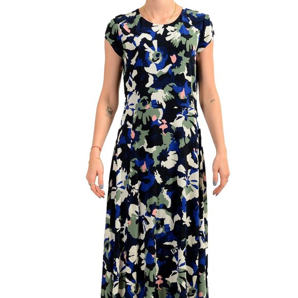 Hugo Boss Women's "Eletas" Multi-Color Printed Sleeveless Dress US S IT 40 - Picture 1 of 6